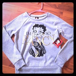 Authentic Betty Boop Sweater NWT