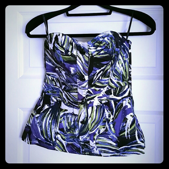 Cotton Bustier Corset top