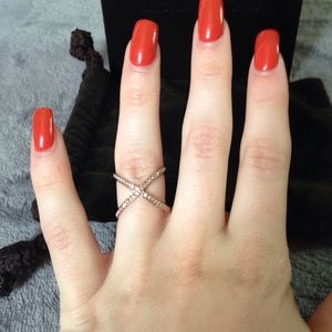 Rose gold Michael Kors ring