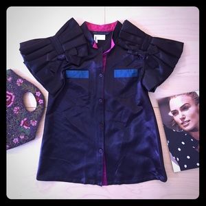 🌷HP🌷 Marc by Marc Jacobs Black Origami Top