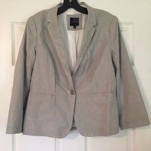 Pinstripe Blazer