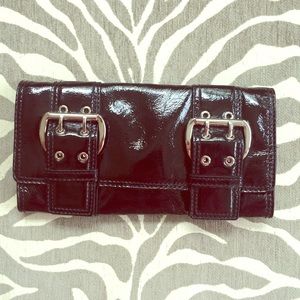 Michael Kors Redding Patent Leather Clutch