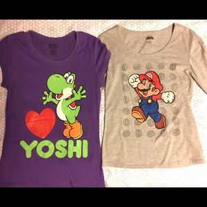 More Mario Shirts