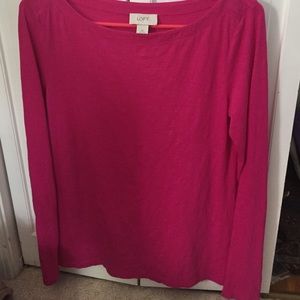 Ann Taylor Loft long sleeved t shirt