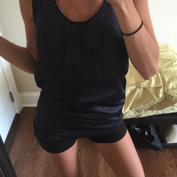 "BUCK ALAFAMA" - blue & white Pinny - Picture 2 of 2