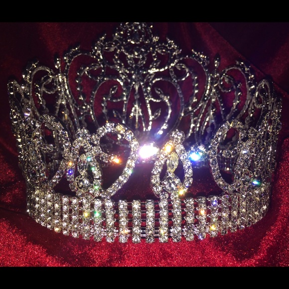 Wedding Crown,One A Kind Queen,Pageant ,head Piece - Picture 3 of 3