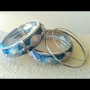 Beautiful silver plated bracelet