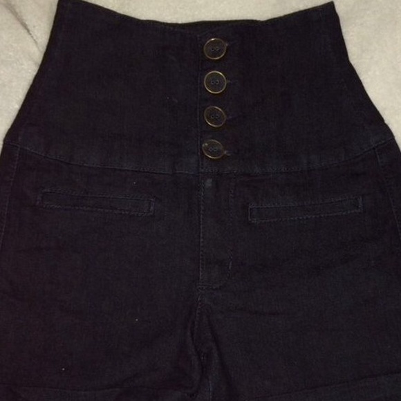 Arden B high denim shorts