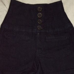 Arden B high denim shorts