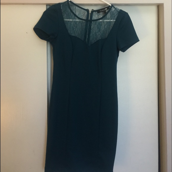 F21 bodycon dress with sleeves