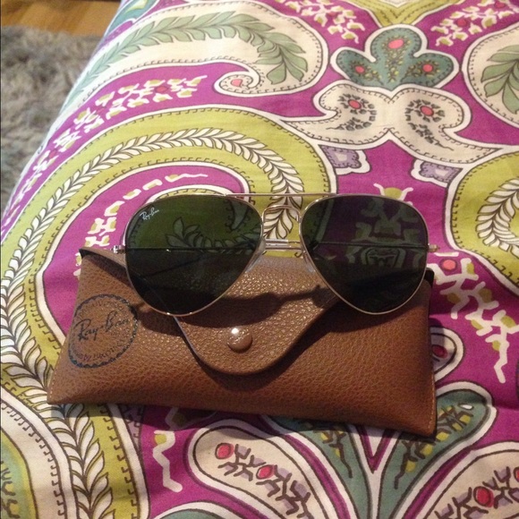 Authentic ray ban aviators