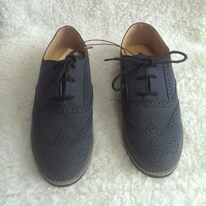 Navy Oxfords