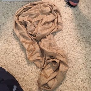 Michael Kors tan scarf