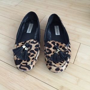 Steve Madden Leopard Loafers