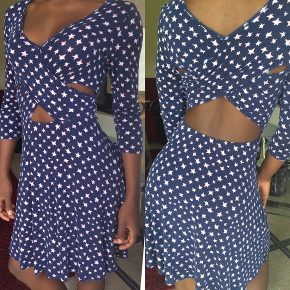 Marilyn Monroe Cut Out Midi Dress - Picture 1 of 4