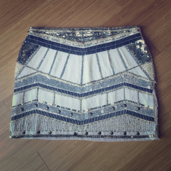 Endless Rose sequin mini skirt