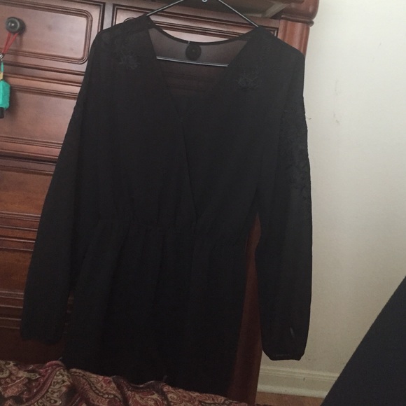 black romper