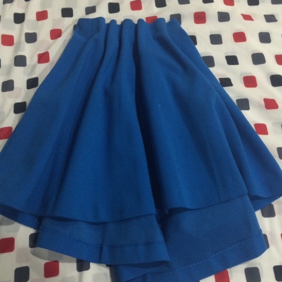 Blue skirt from h&m