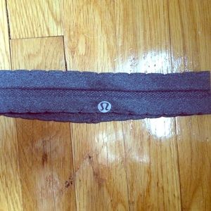 lululemon Athletica grey headband