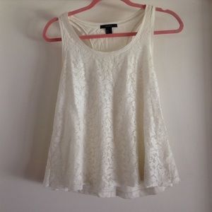 Forever 21 Lace tank top