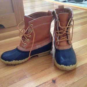 LL Bean Duck Boots!!!