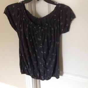 AEO Scoop Neck Blouse