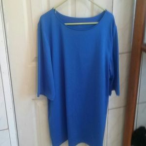 Sold Susan Graver Essentials Blue Top