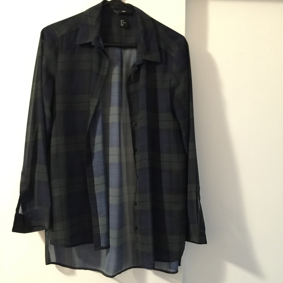 H&M plaid shirt