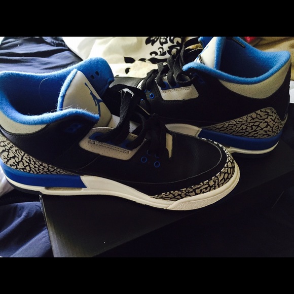 Jordan sport blue 3s