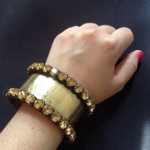 J. Crew bronze cuff bracelet