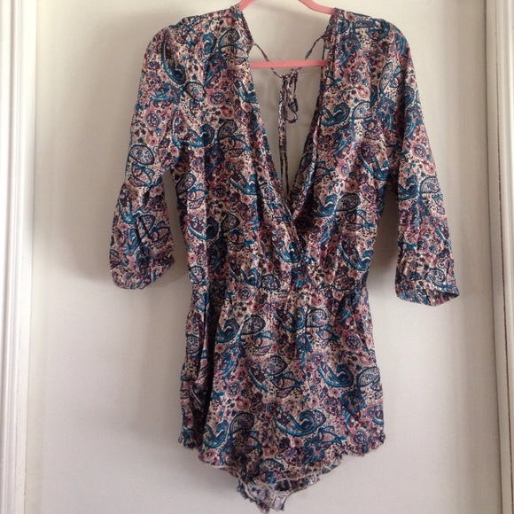 Paisley Romper