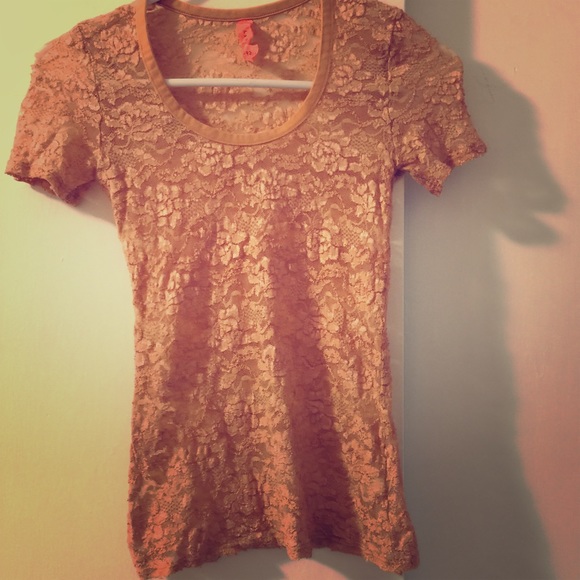 Eight Sixty lace top