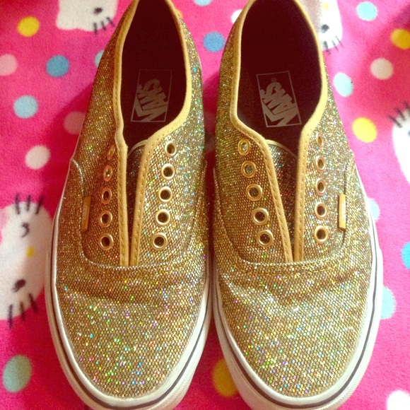 Gold Vans