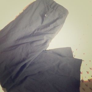 Banana Republic Black Boot-cut Slacks