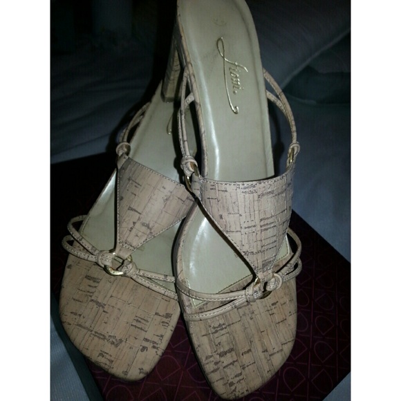 Beautiful cork style shoes