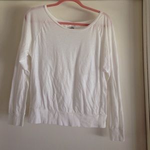 Victoria Secret White Long Sleeve Shirt
