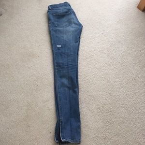 Ksubi zip super skinny jeans