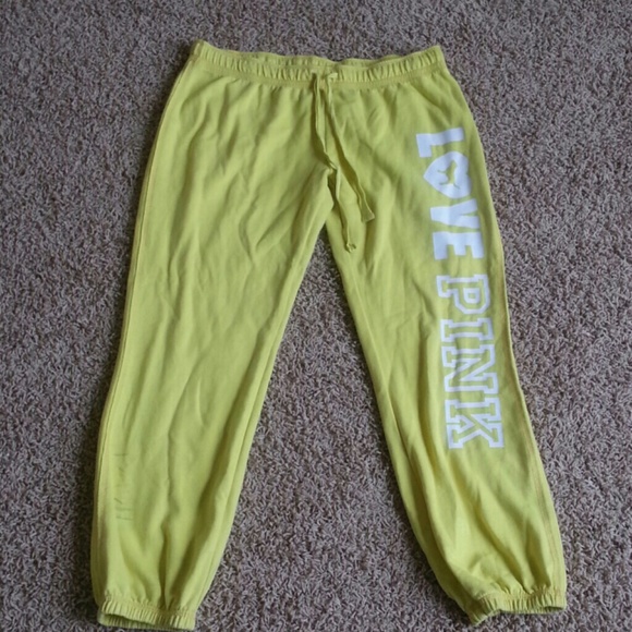 Yellow sweats