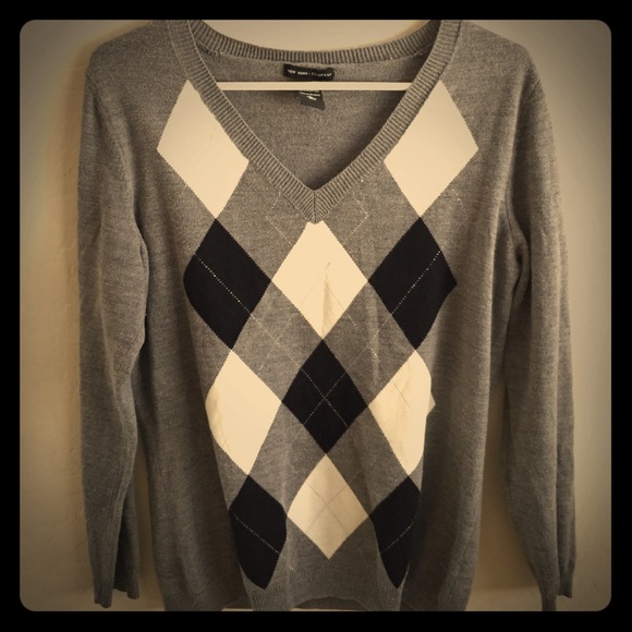 New York & Company Sweaters - Argyle sweater