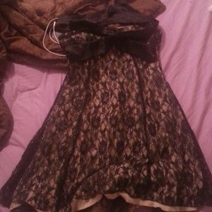 Intrigue halter top dress