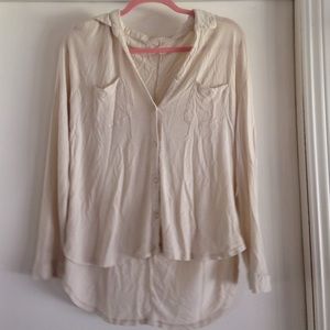 Urban Outfitters 3/4 sleeve Collared Tee