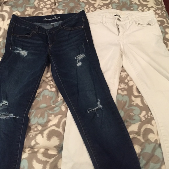 Two pairs of jeggins