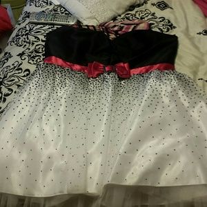 plus size strapless homecoming dress