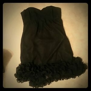 Black cocktail dress