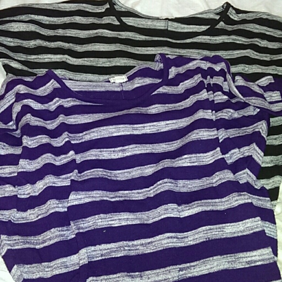 Two sweater tops