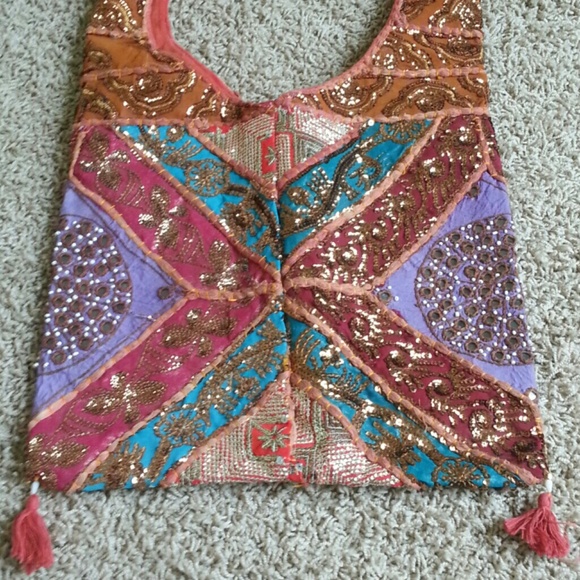 Hand made body cross bag !