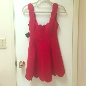 Nasty Gal red dress