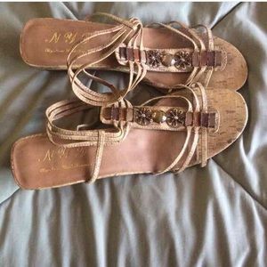 wedge sandals