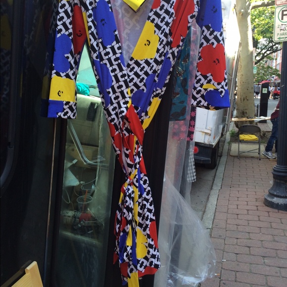 Diane Von Furstenberg Sz 10  Warhol Julian Dress - Picture 2 of 2