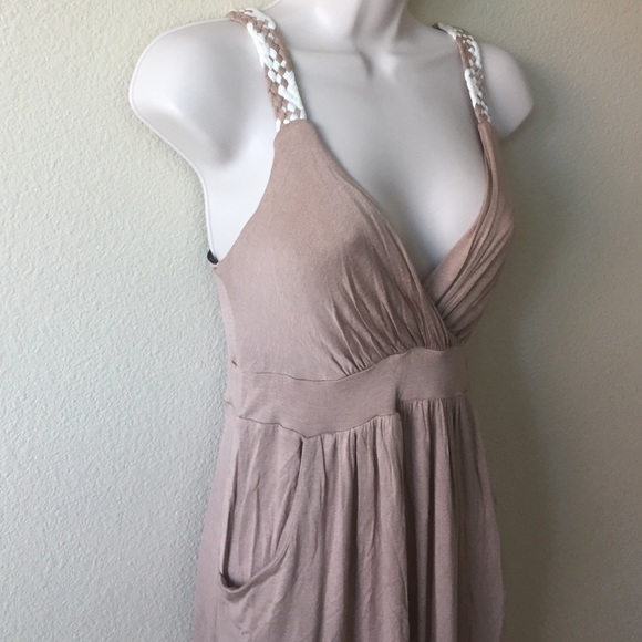 Braided Strap Pocket Sundress - Picture 2 of 4